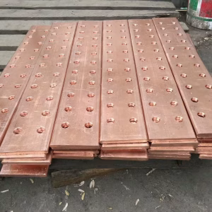 BUSBAR TEMBAGA COATING (CU-TIN) / TIN PLATING 3 x 30 x 450 mm