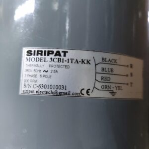 Motor Fan Siripat motor Dinamo Blower AC Model 3CB1-1TA-KK